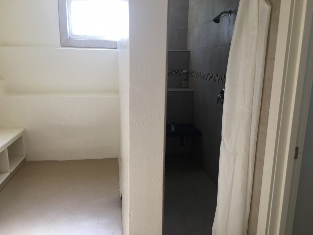 Boys bathroom and shower area